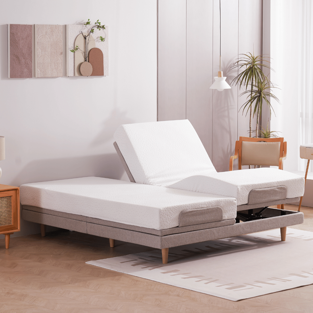 Sapphire Adjustable Bed Base With Pocket Spring Mattress Sleep