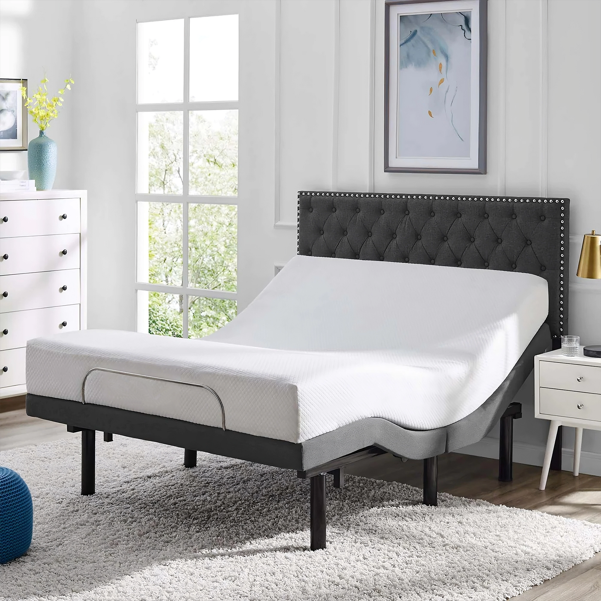 Ruby Adjustable Bed Base with Himalayan Mattress - LIMITED TIME OFFER