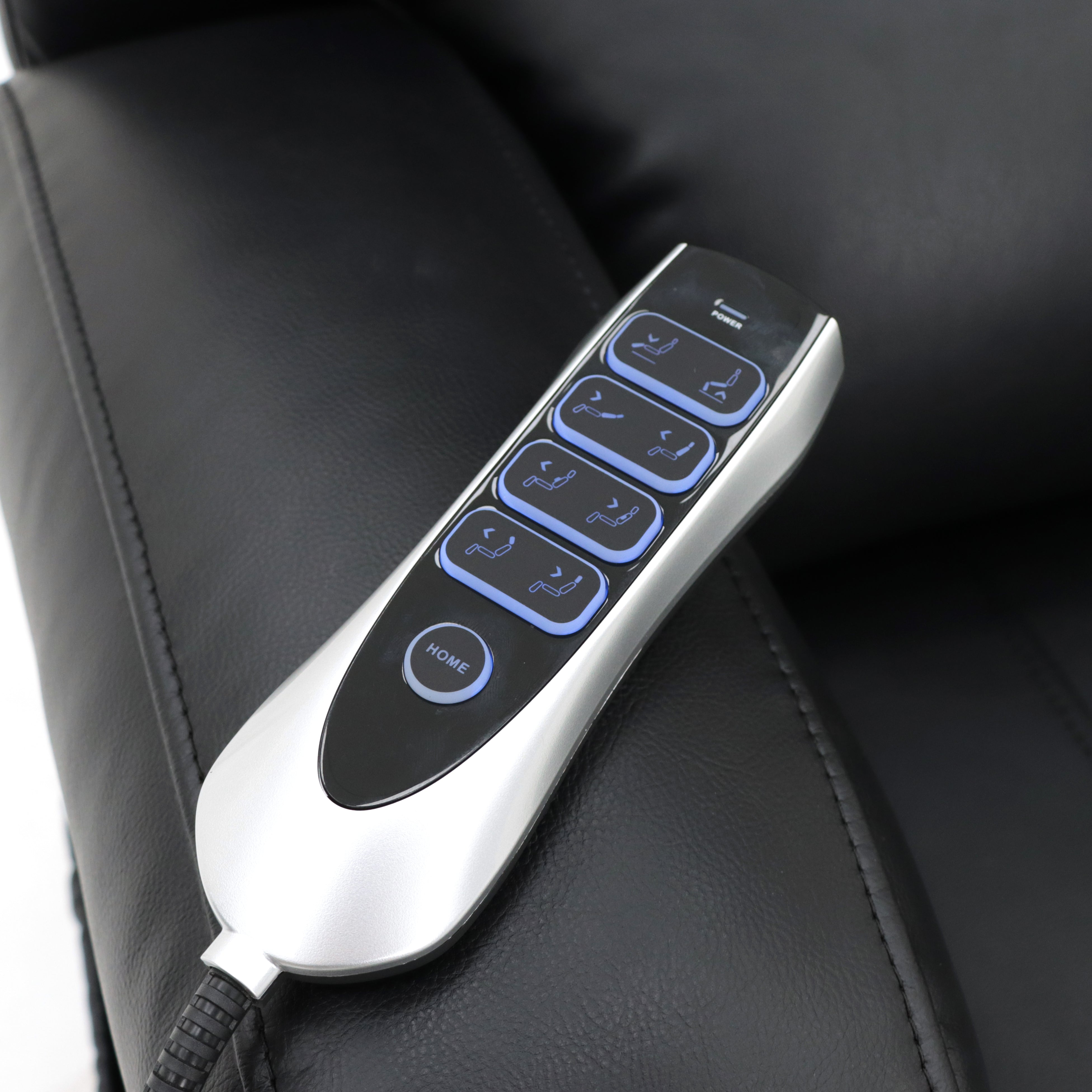 THE SPIRIT Lift Recliner Chair - 180kg Lift Capacity, Higher Leg Lift, 3-Years Warranty - (Black Leather)